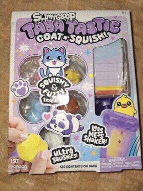 Tabatastic Coat n' Squish! Squishy Toy Set - Pastel Purple & Blue